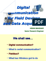 Digital Communication For Field Devices and Data Acquisition