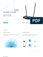 TL-WR841HP - V5 - Datasheet PDF