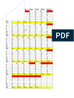 Jadwal April