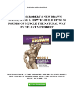 Stuart Mcroberts New Brawn Series Book 1 How To Build Up To 50 Pounds of Muscle The Natural Way by Stuart Mcrobert