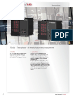 Multis /: 96 x96 - Three Phases - All Electrical Parameters Measurement