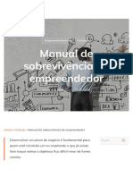 Manual de Sobrevivência Do Empreendedor