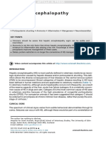 Hepaticencephalopathy: Adam G. Gow