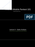 Android Mobile Pentest 101: © Tsug0d, September 2018