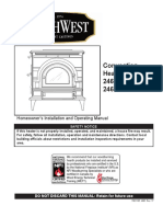 Convection Heater Model 2460, 2461, 2462: Homeowner's Installation and Operating Manual