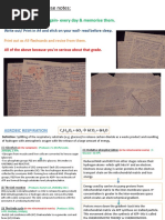 Edexcel A2 Biology Unit 5 Revision Cards Autosaved