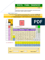 TABLA PERIODICA Excelparaingenieria