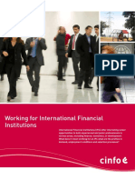 Working For International Financial Institutions