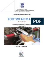 CTS Footwear Maker - CTS - NSQF-4