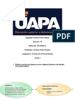 Tarea 1 de Teorias de La Personalidad