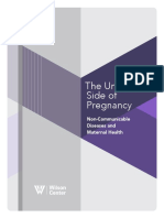 The Unseen Side of Pregnancy: Non-Communicable Diseases and Maternal Health