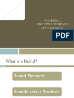 Brands and Brand Management