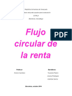 Flujo Circular de La Renta. Tauuu