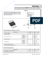 Dual N-Channel Trench MOSFET 30V, 12.9A, 10.5m : Features General Description