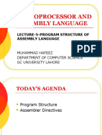 Microprocessor and Assembly Language