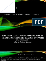 Computer and Internet Crime