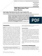 Imaging Patients With Alimentary Tract Perforation: Literature Review