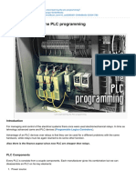 Let's Start Learning The PLC Programming: Vlada Markovic