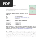 Accepted Manuscript: Inorganic Chemistry Communications