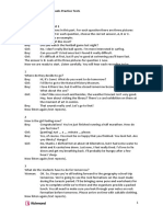 Track 1: B1 Preliminary For Schools Practice Tests Transcript