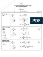 Design Summary - Survey Sampling