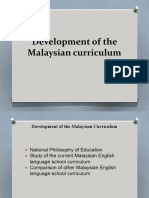 TOPIC 3 Curriculum Development in Malaysia - Yash