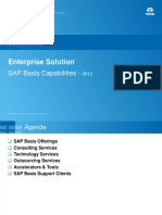 SAP Basis Capabilities Deck Ver 1.6