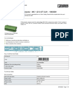 Printed-Circuit Board Connector - MC 1,5/ 3-ST-3,81 - 1803581