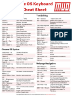 Chrome OS Cheat-Sheet