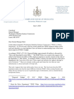 Korman Letter To WSSC RE Police Department