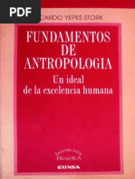 Yepes Stork Fundamentos-de-Antropologia-La Técnica y El Mundo Humano PDF