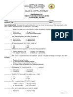 Foreign Language Final Exam