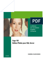 Edition Pilotee Version SQL Server