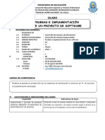 Silabo - DSI - 2020 - 1 - PRUEBAS DE SOFTWARE