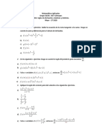 Matemáticas Aplicadas