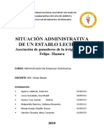 1 Situación Administrativa en Un Establo Lechero