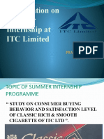 1presentation On SIP ITC LTD PRAKASH