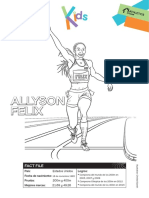 Colouring Pages Allyson Felix and Eliud Kip1 PDF