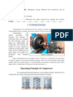 Compressors: Operating Principle of Compressor