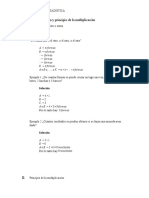 Principio de La Adición y Principio de La Multiplicación