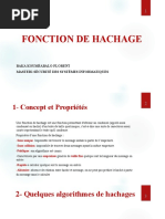 Fonctions de Hachage