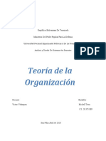 Teoria de La Organizacion Michell