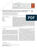 83 Experimental Investigation of The Effects of Turkey Rendering Fat Biodiesel On