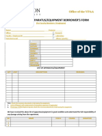 Borrower's Slip (For Faculty&Employees) 2