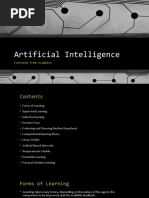 Artificial Intelligence Chapter 18 (Updated)