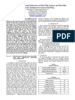 Comparison of Structural Behaviour of Flat Plate System and Flat Slab System For Reinforced Concrete Building