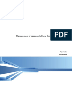 Datasheet: Management of Password of Local Administrator Account