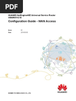 Configuration Guide - Wan Access: Huawei Netengine40E Universal Service Router V800R011C10