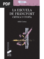 La Escuela de Francfort (Adela Cortina) PDF