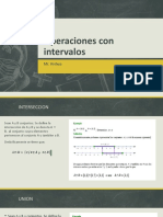 Operaciones Con Intervalos